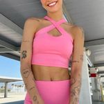 Musesonly Museonly Cropped Workout Tank/Sports Bra Photo 0