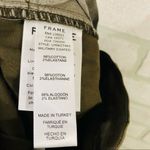 frame denim  Le High Skinny Jeans in Coated Military Size 27 Photo 10