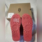 UGG NWT  Classic Ultra Mini Platform Vibrant Coral Women's Ankle Boots Size 7 Photo 10