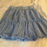 SheIn Light Blue Swiss Dot Skirt Photo 0