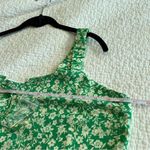 Lush Clothing ✨ Lush Women’s Green White Floral Tank Top Large Photo 6