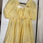 ASOS Butter Yellow Babydoll Dress Photo 2