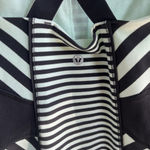 Lululemon  Work It Out Tank in Sea Stripe Mint Moment and Black‎ Size 4 Photo 5