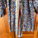 Chufy Ma Dress Mini Lin Floral Print Cotton Silk Embroidered Size XS Photo 4