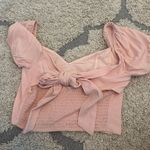 Lottie Moss Pink Crop Top Photo 3