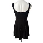 Urban Outfitters Genivieve Black Velvet Corset Mini Dress, Sz M Photo 5