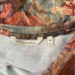Soft Surroundings Artesia Printed Tunic Sweater Top Size PXS Photo 3