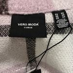 VERO MODA  Elsie Long Check Coat Curve Size 22 NWT Photo 7