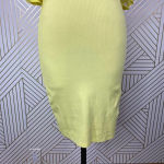 The Drop @Jessicawang‎ Polka Dot Ruffle Dress Lemon Yellow Size XS Photo 5