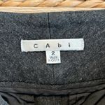 CAbi Mid-Rise Newport Gray Slim Leg Ponte Pants, 2 Photo 6