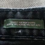 Wild Fable  Black Highest Rise Mom Jean Shorts Photo 7