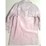 New NWT $495 Jane Post Iconic Light Slicker Rain Coat Trench Womens M Blush Pink Size M Photo 6
