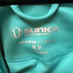 Sunice Daisy Hybrid Thermal Stretch 1/2 Zip Pullover Quilted Outdoor Golf Sporty Blue Size M Photo 6