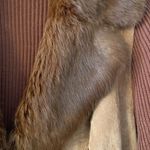 Peter Nygard NYGARD  Beautiful Leather and Dyed Rabbit Jacket size M 10-12 Photo 4