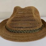 Torrid Brown & Black Fedora Panama Sun Hat Size M/L Photo 1