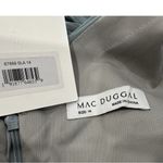 Mac Duggal  67886 Blue Illusion Puff Sleeve Pleated Bodice Embellished Gown 14 Photo 10