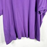 Woman Within  Plus Size‎ 4X 34W 36W Top Polo Shirt Purple Short Sleeve Collar 596 Photo 2