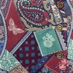 None Unique patchwork sleeveless vest over shirt top size med-large Photo 1