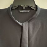 ZARA  MEDIUM Black Short Sleeve Dress Photo 2