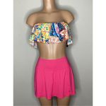 La Blanca New.  floral skirted bikini. Large. Retails $169 Photo 3