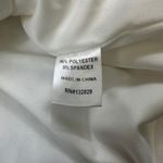 superdown  Revolve White Satin Mini Dress S Lace Trim Tie Strap Ruched Bodycon Photo 8