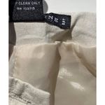 Larry Levine Vintage Larry Lavine Women’s Sz 12 Pants Linen Blend Cropped Floral Embroidered Photo 9