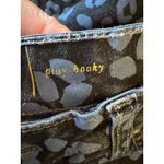 Kate Spade  Jeans Women 28 Blue Indigo Cheetah Print‎ Play Hooky Skinny Animal Photo 11