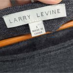 Larry Levine Larry Lavine Women's Asymmetrical Boat Neck Cozy Gray Sweater Size Small Photo 4