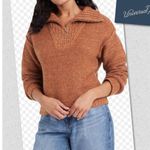 Universal Threads Universal Thread Quarter Zip Mock Neck Pullover Sweater Photo 1