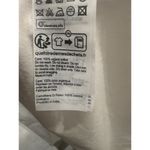 ALLSAINTS Mini 100% Organic Cotton Minimalist Neutral Bridal V-Neck Slip Dress 6 Photo 6