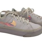 Nike  Women's Court Legacy Next Nature Iridescent Sneakers Size 6 Photo 0