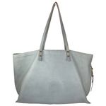 Chloé Dylan Leather Tote Baby Blue Gray Made In Italy Gold Hardware Carryall Photo 7