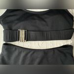 SheIn Black Bikini with Silver-tone Belt Accent Photo 1
