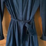 H by Halston  Faux Blue Suede Jacket Dress Size 10 New without tag Photo 1