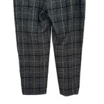 Free People  Plaid Cropped Trouser Pants Women’s Size 2 Black Academia Style Photo 12