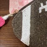 Wandering Moon | Beaded Football 🏈 Wallet Brown Photo 6