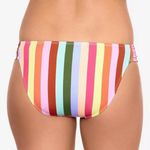 Salt + Cove New Cabana Stripes Shirred Tab Side Hipster Bikini Bottoms Size XS Photo 2