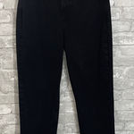 Old Navy  Black Sky-Hi Straight Jeans Photo 0