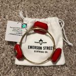 Emerson Street NC State Bangle Red Photo 2