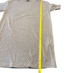 COS  Women's Gray T-Shirt‎ Dress Casual Short Sleeve Relaxed Fit Minimalist Small Photo 4