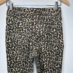 Free People We The Free Leopard Print High-Rise Skinny Jeans Size 27 Photo 8