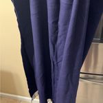 VTG‎ NWT Ralph Lauren Cashmere Scarf Purple Indigo 57x11” A16 Photo 1