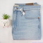 Madewell The High-Rise Slim Crop Boyjean in Dumas Wash: Ripped Edition, 31 Photo 16