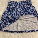 Lilly Pulitzer  Skirt size S BNWOT elastic waist length 20” blue and white design Photo 6