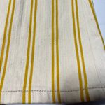 Anthropologie NWT  Pilcro The Icon Flare Jeans Yellow Textured Stripe size 27 Photo 6