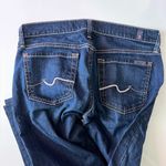 7 For All Mankind  • Dark Blue Straight Leg Denim Jeans Photo 7