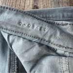 American Eagle  Womens Gray Mom Jean Denim Stretch Size 8 Long Photo 6