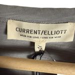 Current/Elliott The Spark Dolphin Gray Slub Cotton Short Sleeve Crewneck Tee XL Photo 2