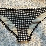 J.Crew  women’s black gingham bikini bottom Photo 1
