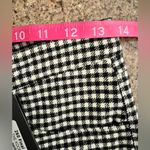 The Kooples Check-Pattern Wool-Blend Trousers FR Size 36/US 4 NWT Black/White Photo 7
